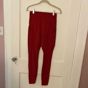 Fabletics Red Leggings